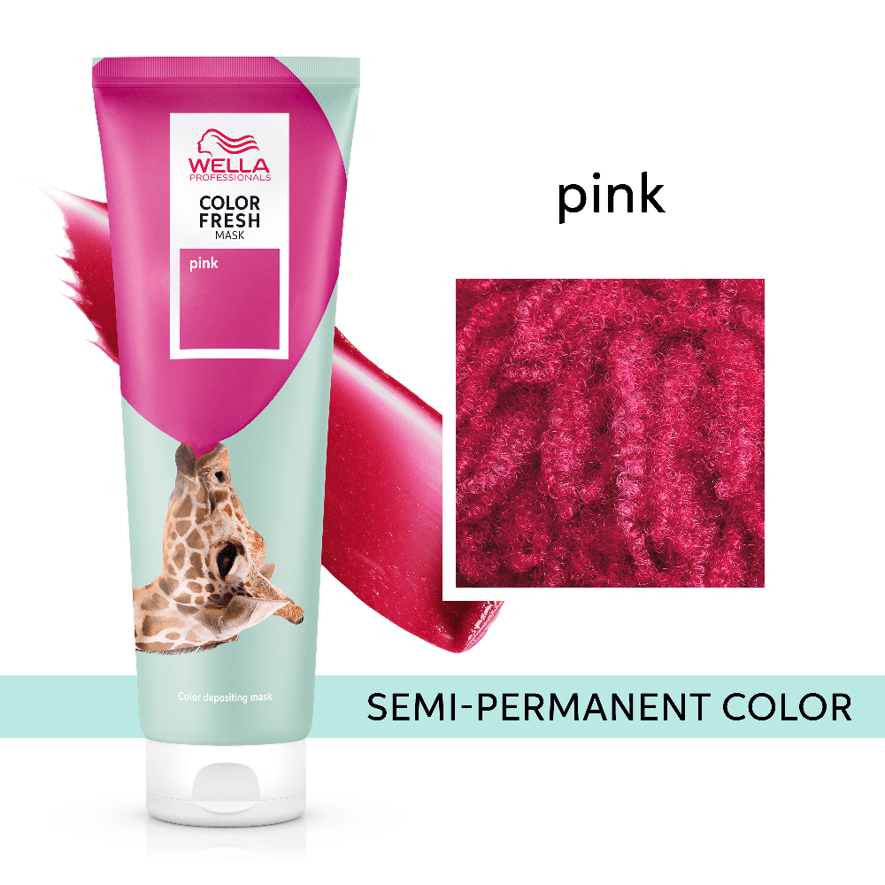 WELLA COLOR FRESH თმის ნიღაბი PINK 150 მლ